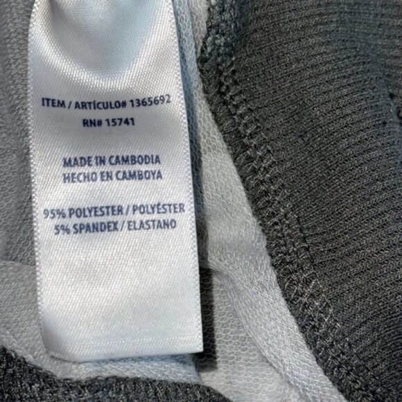 Splendid Womens Camouflage Sweatshirt S Green/Gray Polyester/Spandex Crew Neck L - Picture 4 of 8